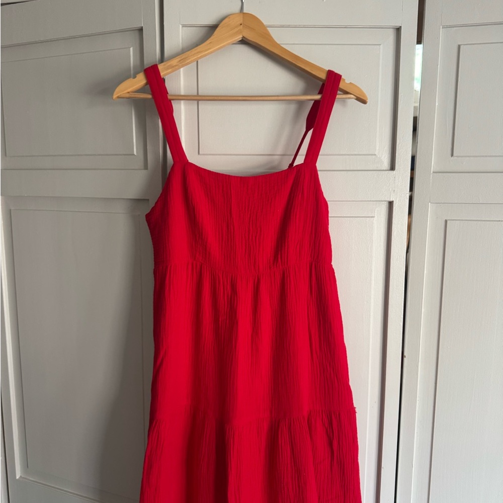 Maternity Gauze Maxi Dress